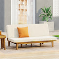 Acacia Wood Convertible Daybed with Cushion Q437