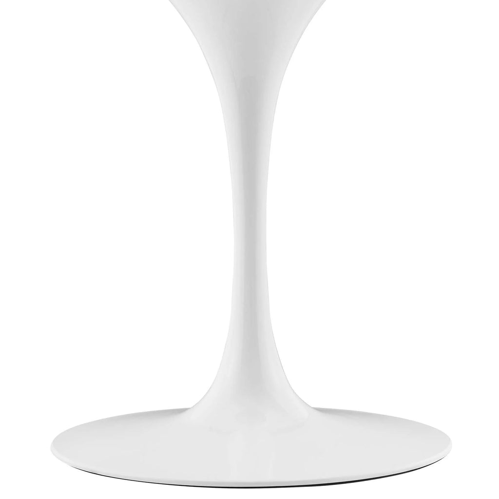 60 inch Round White Walnut Wood Dining Table G934878