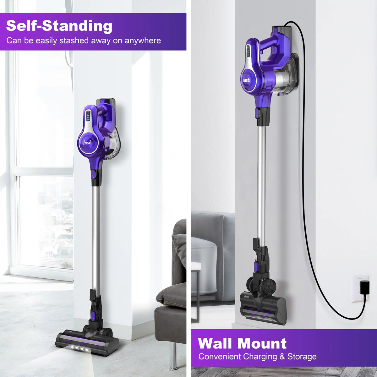 Cordless Vacuum 10-in-1 Lightweight Stick Vacuum Cleaner G5785