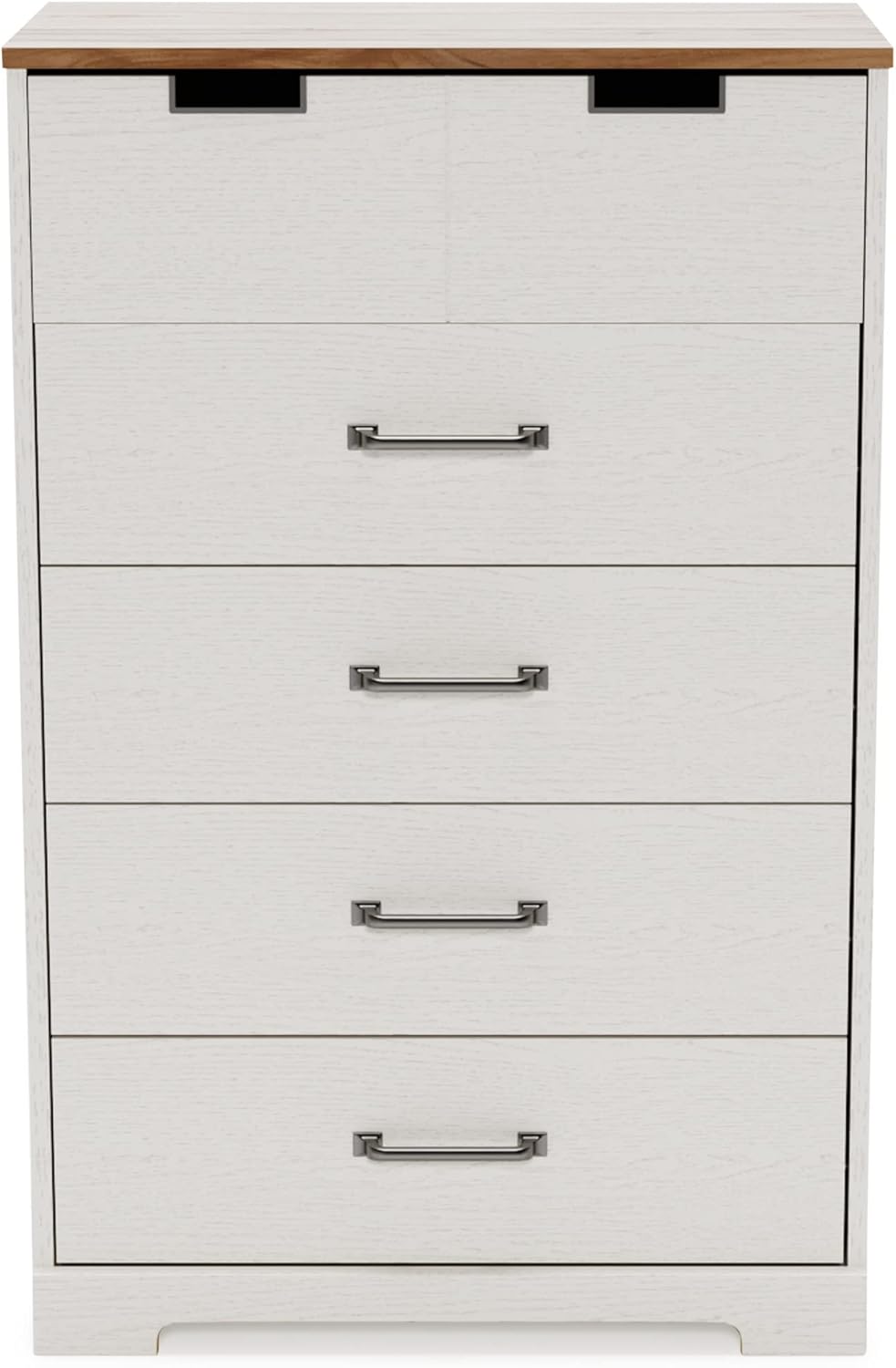 White 3 Drawer Wood Chest X949360