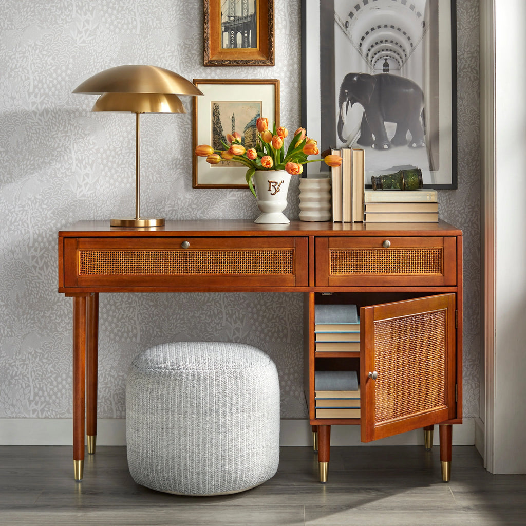 Cane Front Desk Y574