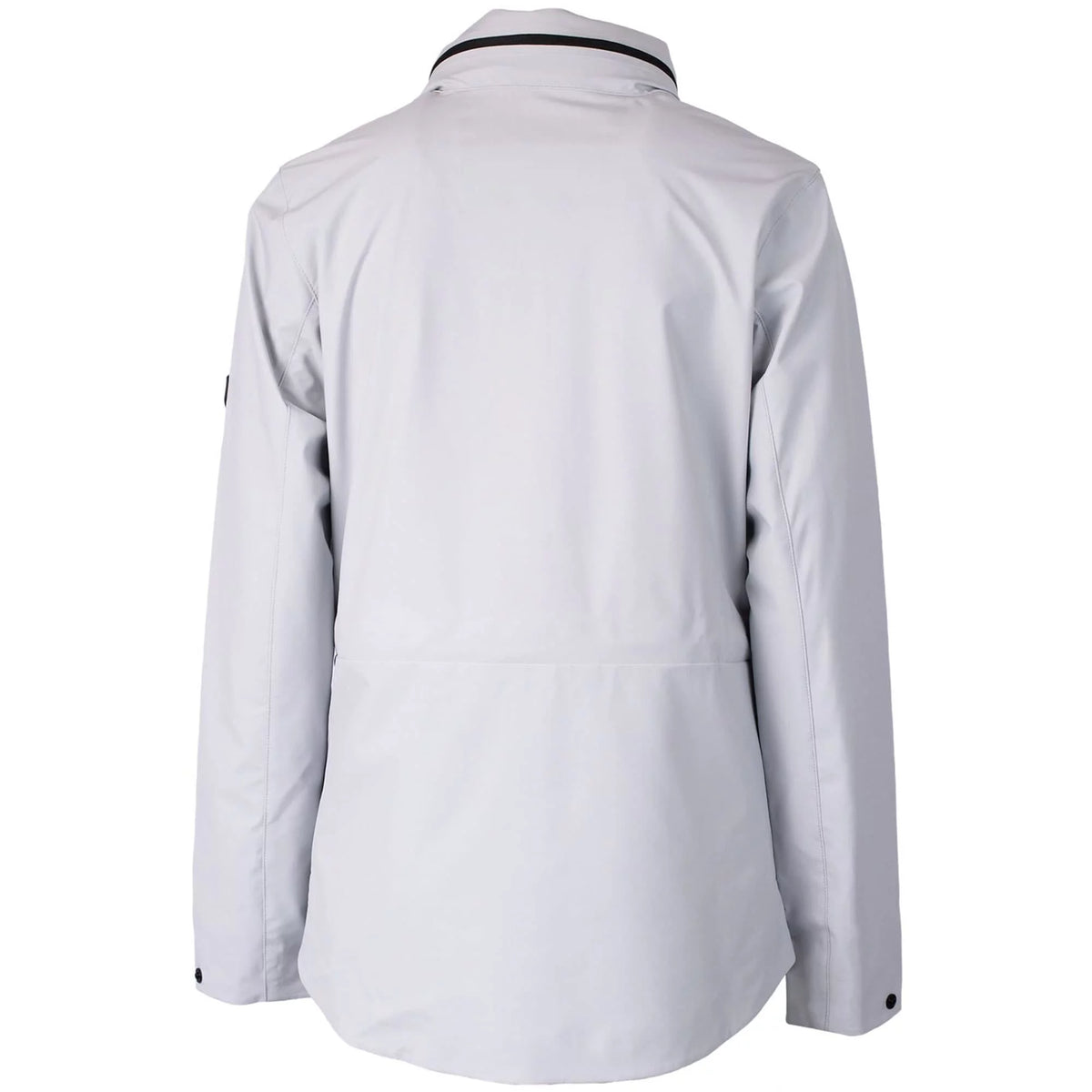 Gray Full-Zip Rain Jacket A56645