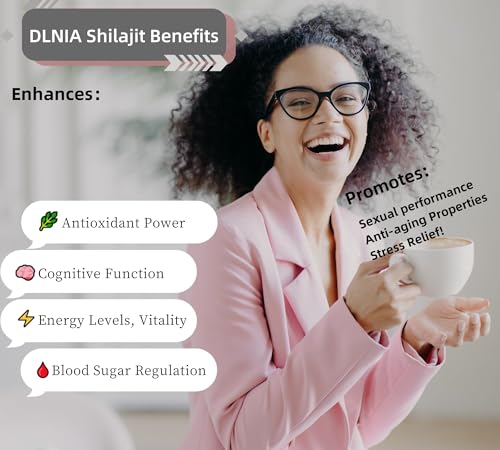 Pure Himalayan Shilajit Resin Supplement with 85+ Trace Minerals, 75% Fulvic Acid, 50g C343