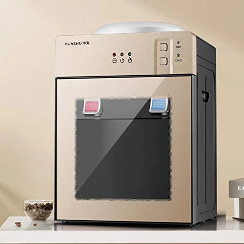 Tabletop Water Dispenser 5 Gallon Bottle Water Cooler Champagne Gold Y908026