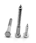 Hex Lag Screw Low Carbon Steel Zinc Plated K6001