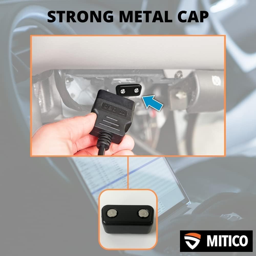 5 Pack Metal OBD2 Port Lock Cap A6291