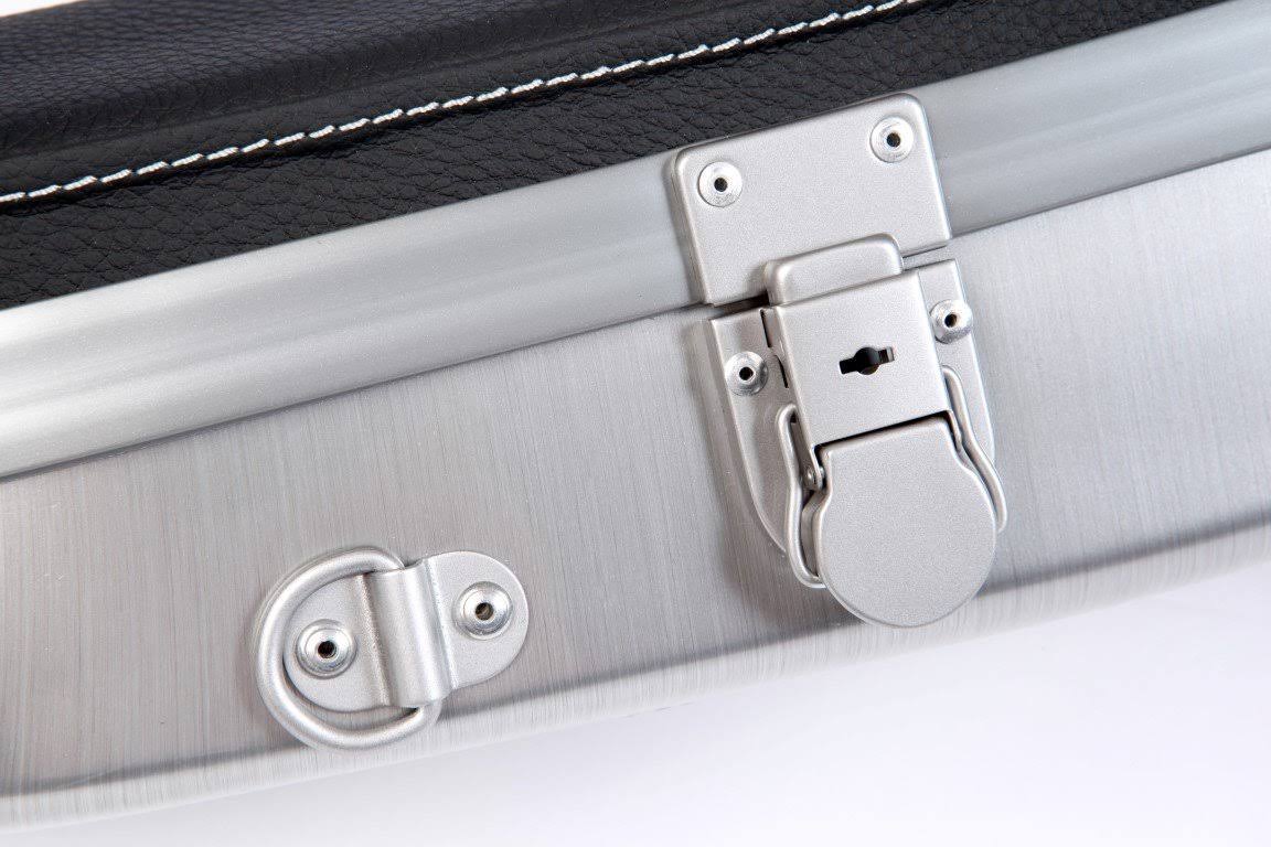 Black Contoured Violin Case F1199