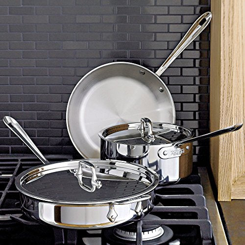 3-Ply Stainless Steel Butter Warmer 0.5 Quart Sauce Pan L368638