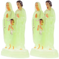 Desktop Decorations Luminous Ornament Church Statue J4769