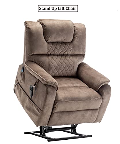 Yellow Heavy Duty Electric Recliner Lift Chair S6445