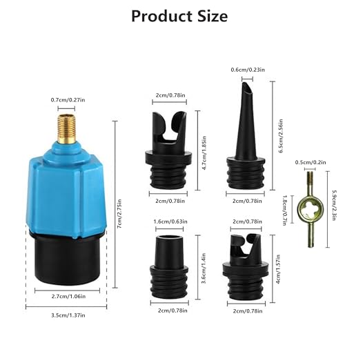 SUP Valve Adapter with 4 Air Valve Nozzles S16840
