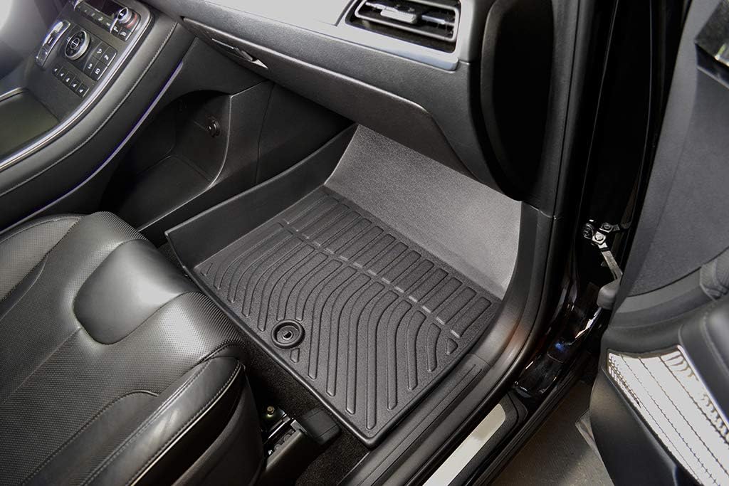 Heavy Duty Trunk Floor Mats for Hyundai Palisade 7 Seats 8 Seats Black L7019