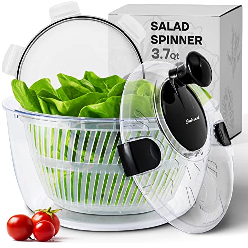 Salad Spinner with Storage Lid, Drain, Bowl, and Colander - 3.7 Qt F809284