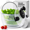 Salad Spinner with Storage Lid, Drain, Bowl, and Colander - 3.7 Qt F809284