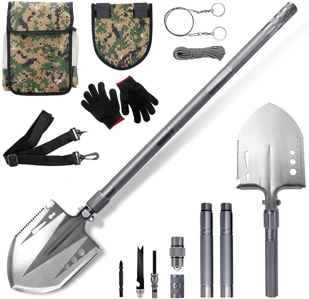 Folding Multifunctional Survival Shovel L2334