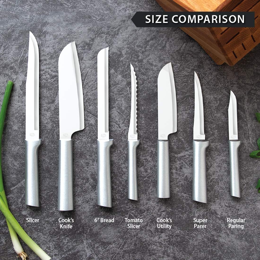 Stainless Steel Paring Knife, 2 Pack H771991