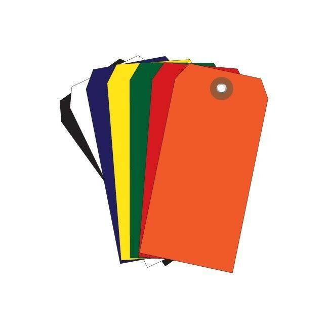 Yellow Plastic Shipping Tags, 100/Case H1218