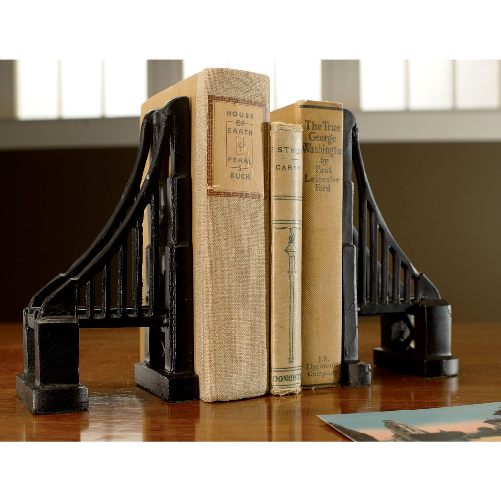 Cast Iron Bridge Bookends A559