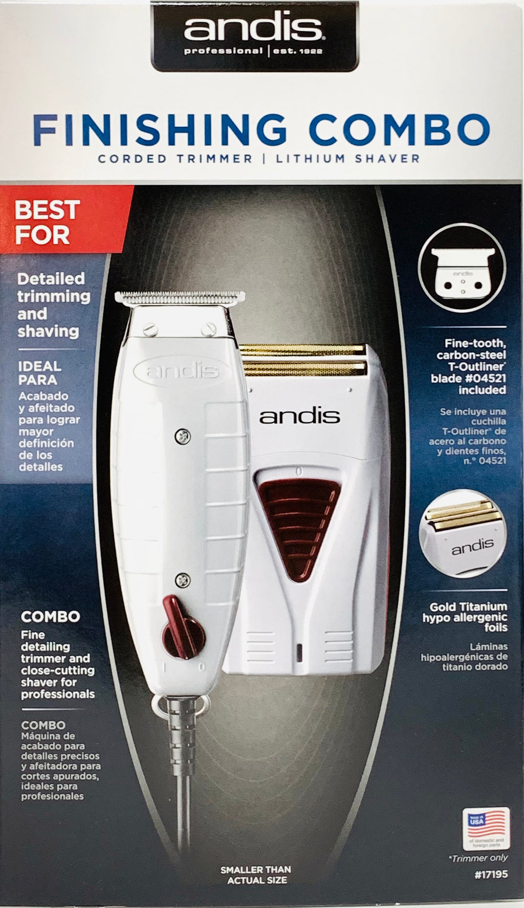 T-Outliner Trimmer & Pro-Foil Lithium Shaver D226