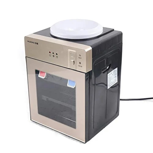 Tabletop Water Dispenser 5 Gallon Bottle Water Cooler Champagne Gold Y908026