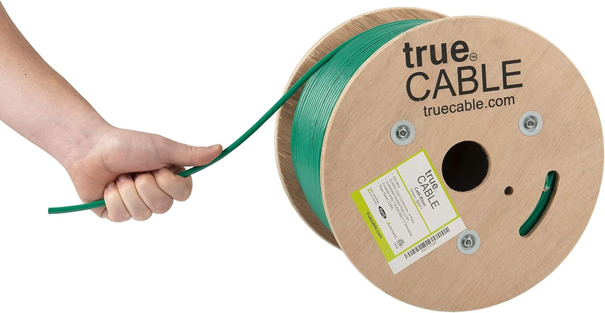 500ft Green Cat6 Riser UTP Ethernet Cable Q9078