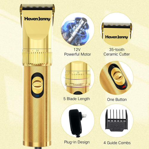 12V High Power Plug-in Dog Clippers B618989
