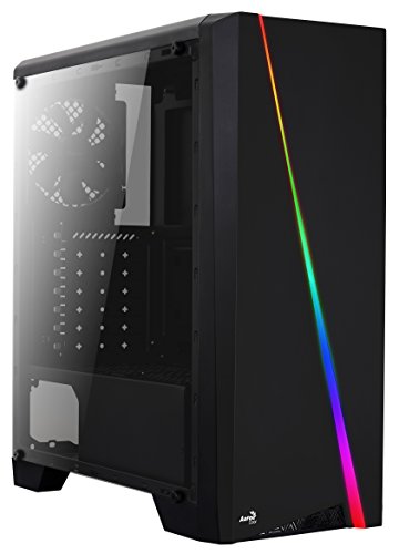 Black Mid Tower with Acrylic Side Window J393456