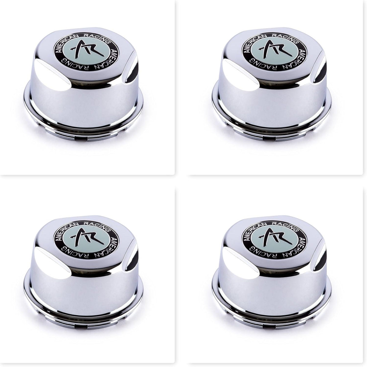 4 Pack Chrome Wheel Rim Center Cap M332