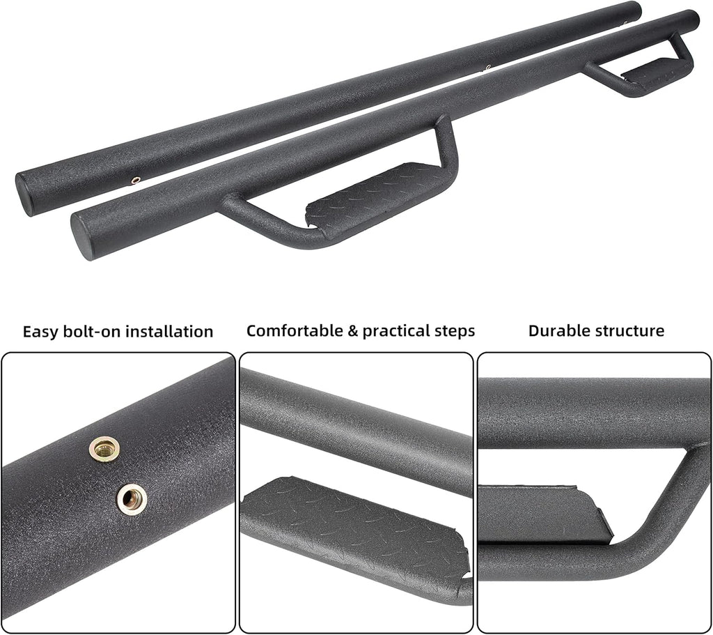 Double Cab Running Board Side Steps Nerf Bars C92054