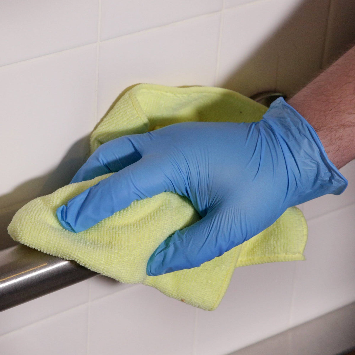 Blue X-Large Vinyl Gloves 1000/Case Q436
