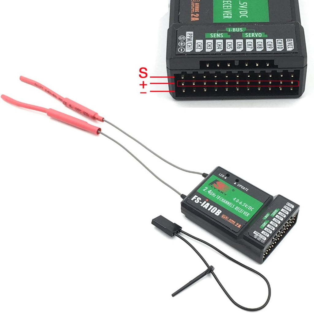 10CH 2.4GHz RC Transmitter and Receiver D1142