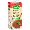 32 oz Pack of 12 Low Sodium Organic Beef Broth X800136