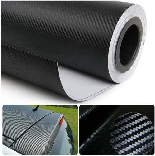 Black 3D Carbon Fiber Vinyl Wrap G248