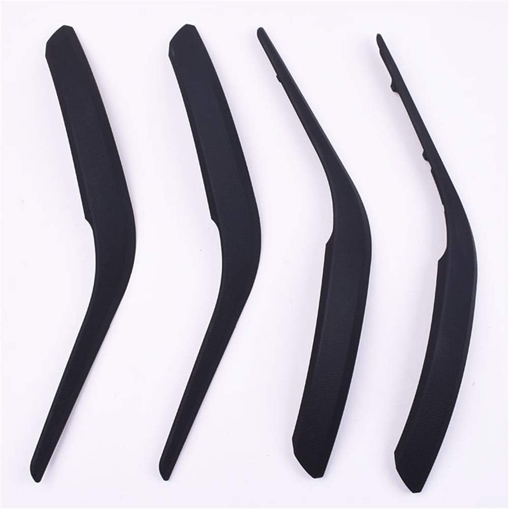 BMW Car Interior Door Grab Pull Handle Cover Replacement Armrest Bracket 4pc-Set Carbon X420