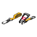2 Piece Ratchet Tie Down Set with Swivel Hook F485
