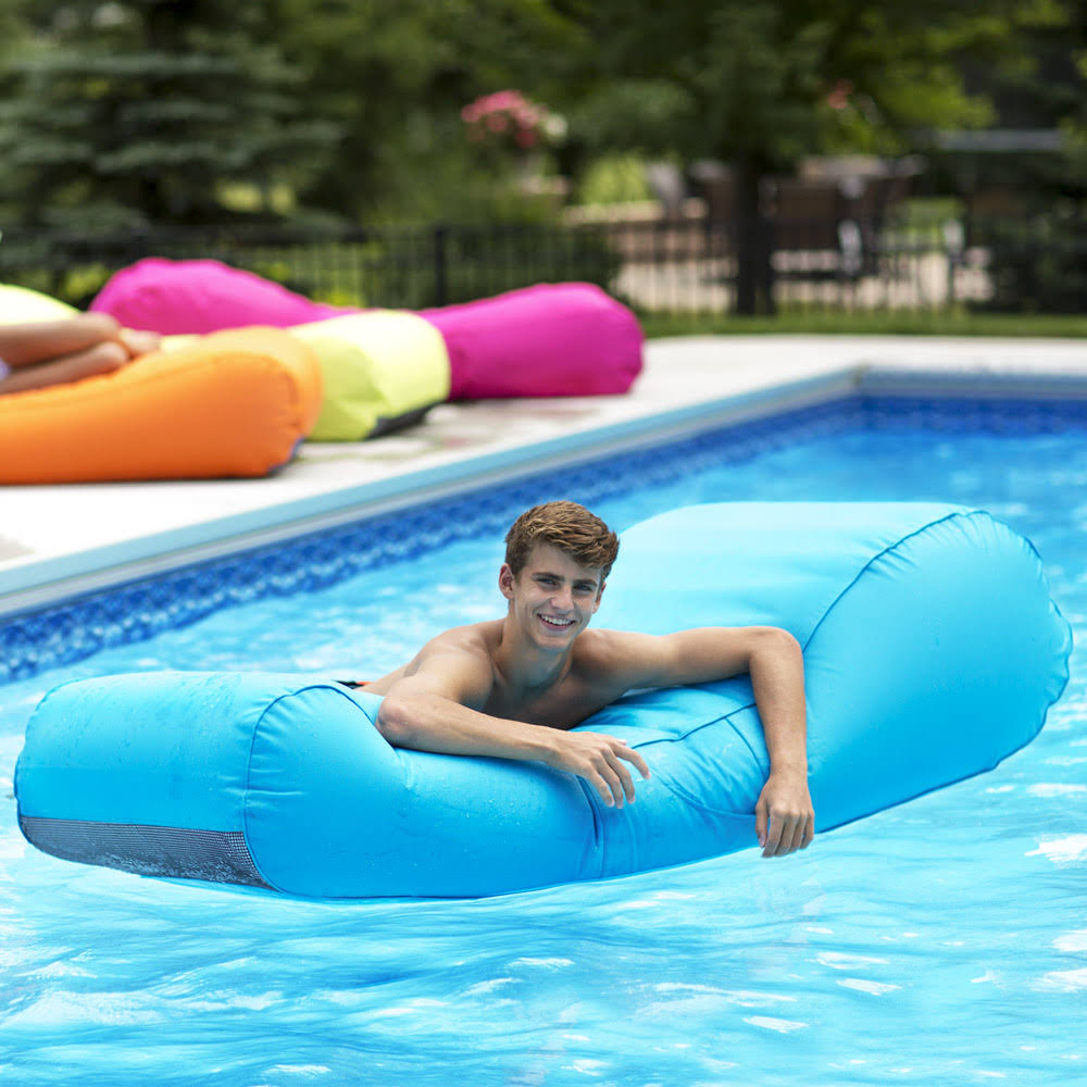 Ocean Blue Inflatable Lounger O8005