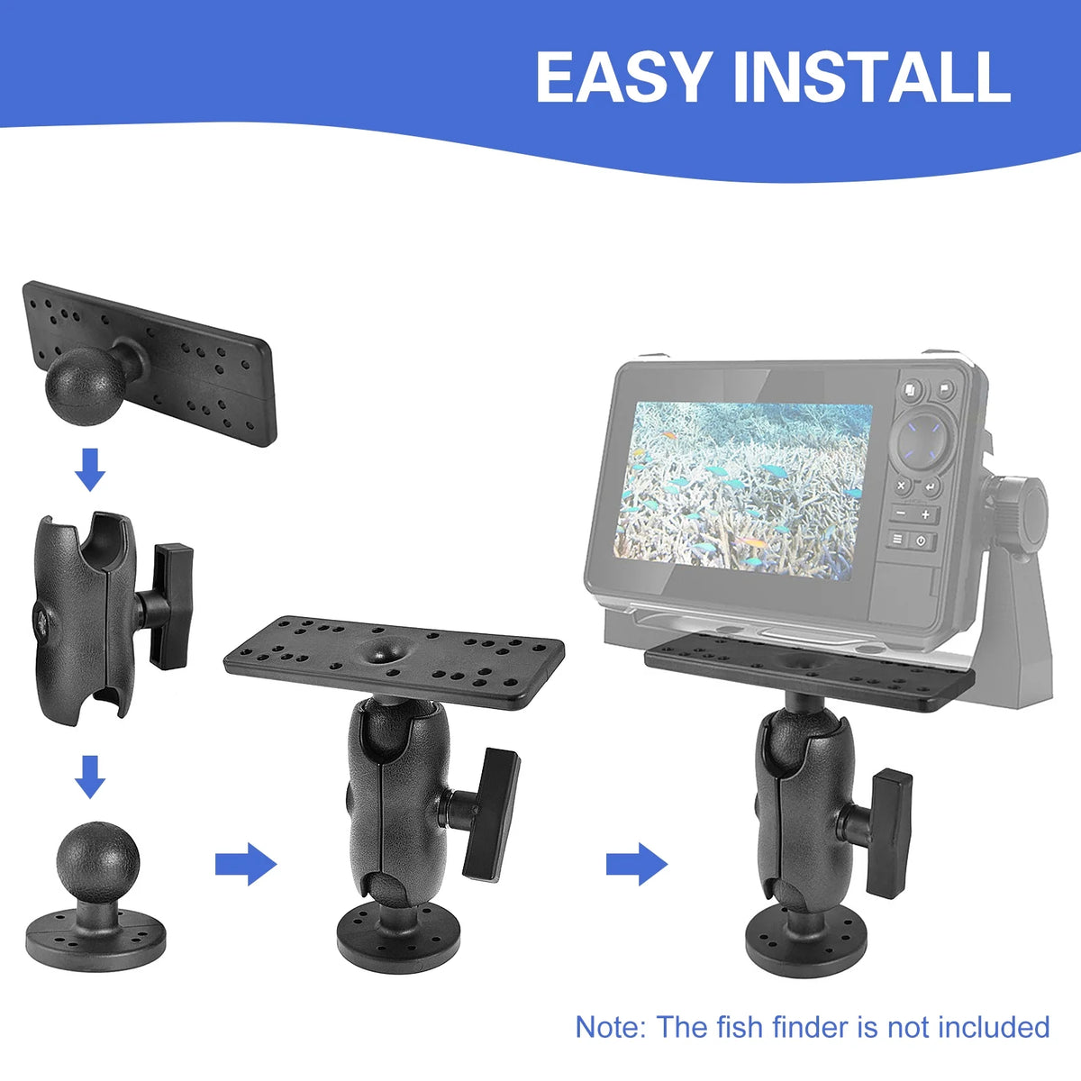 Portable 360° Swivel Fish Finder Mount G57539