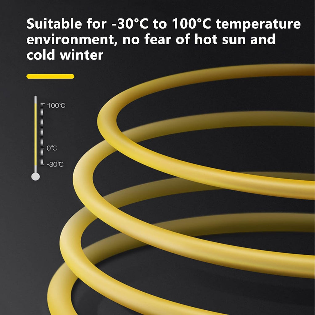 25-Foot 10 Gauge Generator Extension Cord NEMA L14-30P to Four 5-20R C390085
