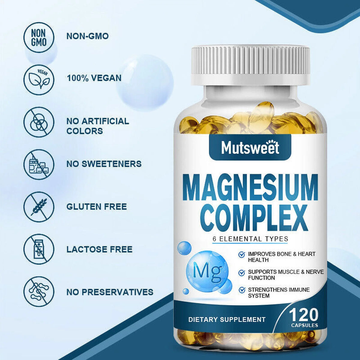 Magnesium Complex Capsules 500mg L4365