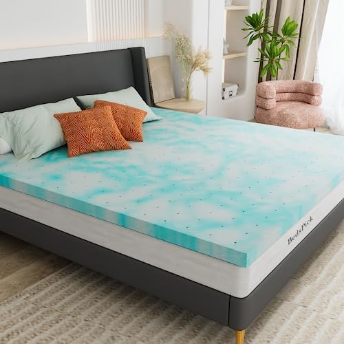 3 Inch Gel Infused Memory Foam Mattress Topper Twin Size S200
