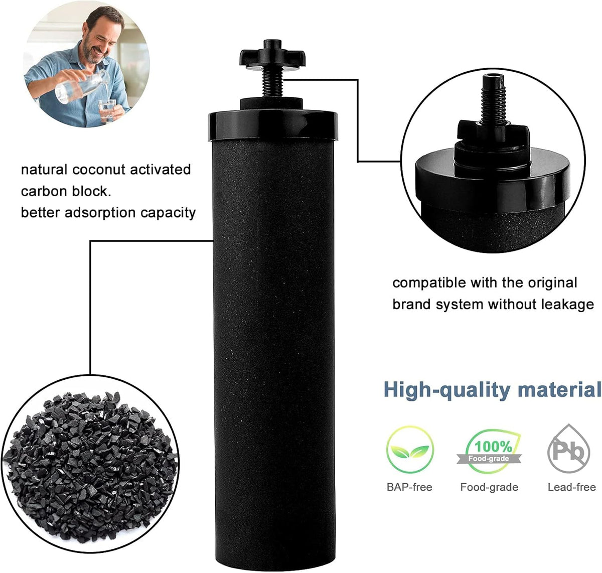 Black Water Filter C47714