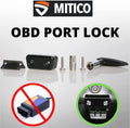 5 Pack Metal OBD2 Port Lock Cap A6291