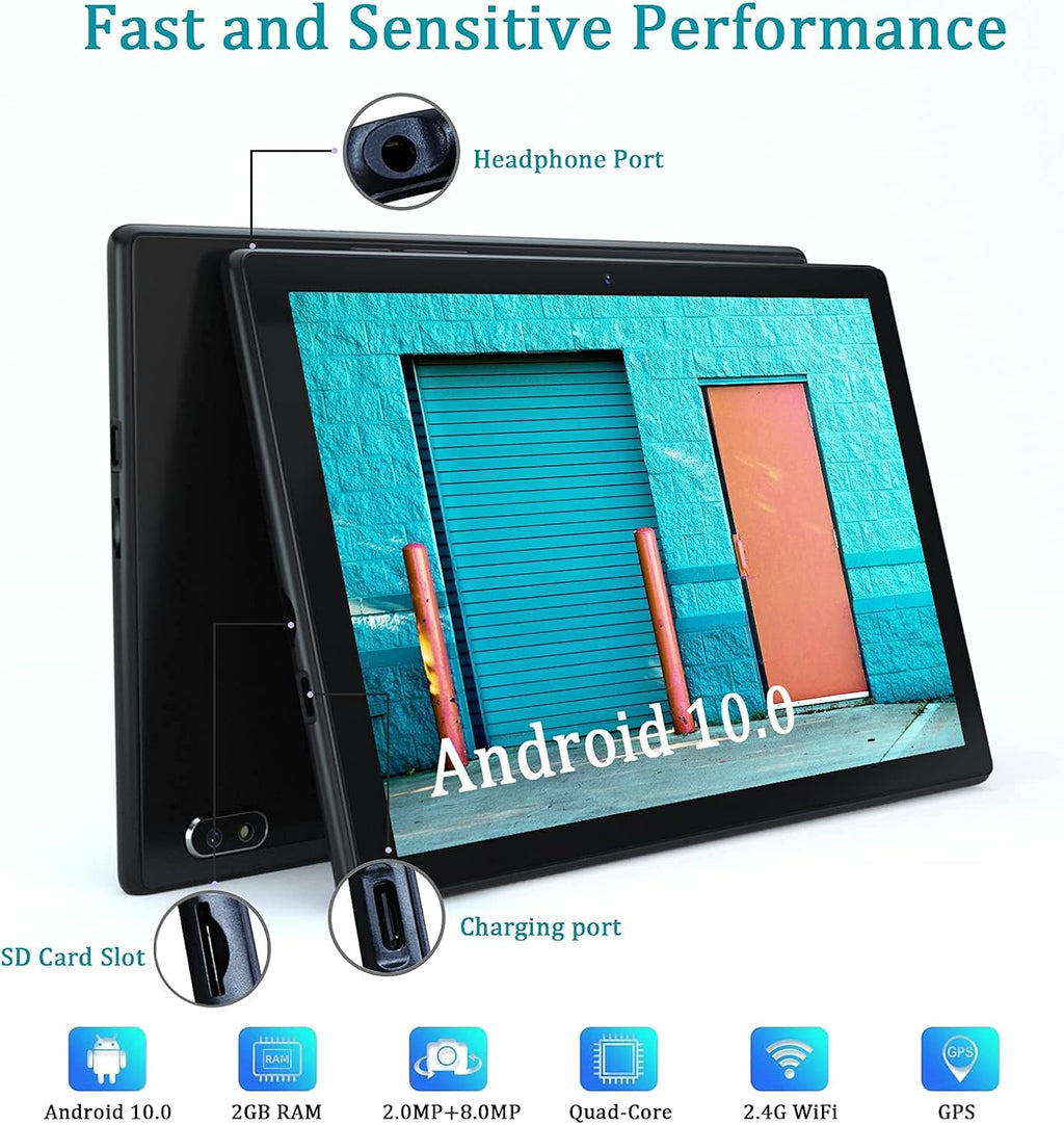 10 inch Android Tablet 32GB Black L342