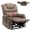 Yellow Heavy Duty Electric Recliner Lift Chair S6445