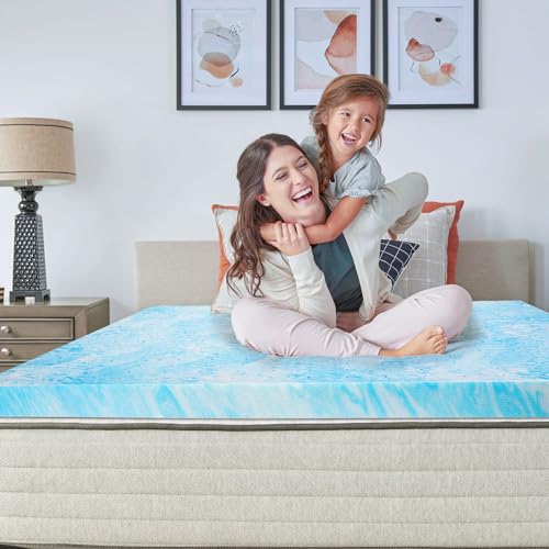 3 Inch Gel Infused Memory Foam Mattress Topper Twin Size S200