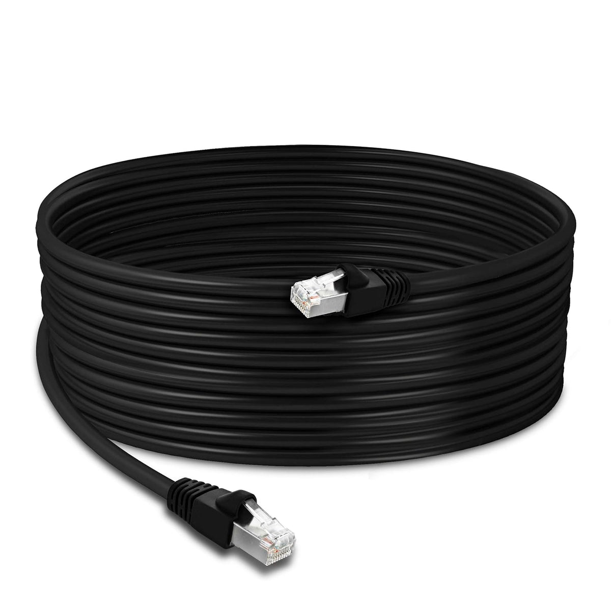 Cat6 Outdoor Ethernet Cable 100ft 23AWG Pure Copper N94938