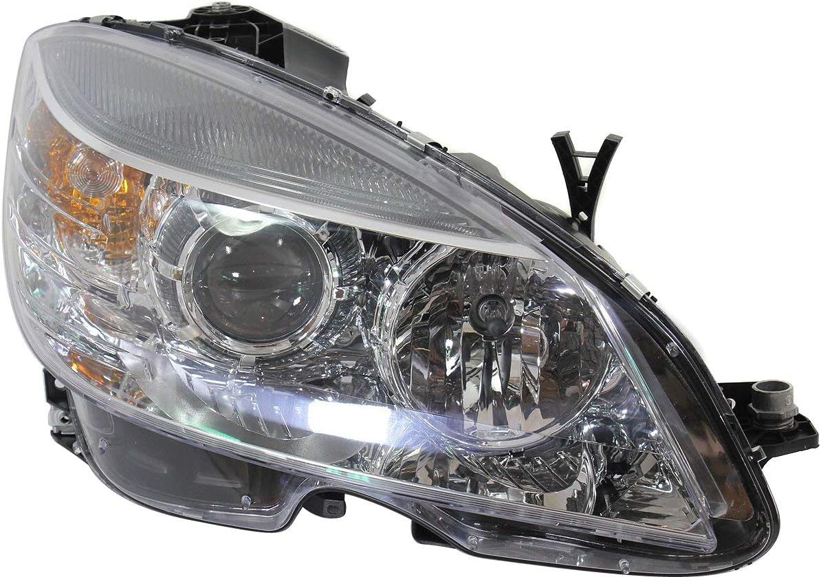 Headlight Set of 2 Driver and Passenger Side W138
