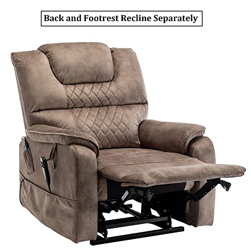 Yellow Heavy Duty Electric Recliner Lift Chair S6445