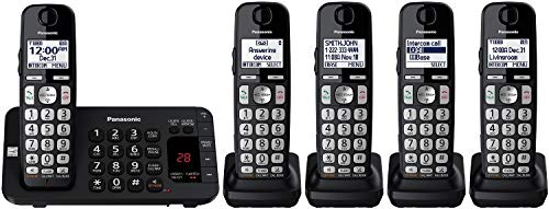 2 Handset DECT 6.0 Cordless Phone System with Answering Machine H47714