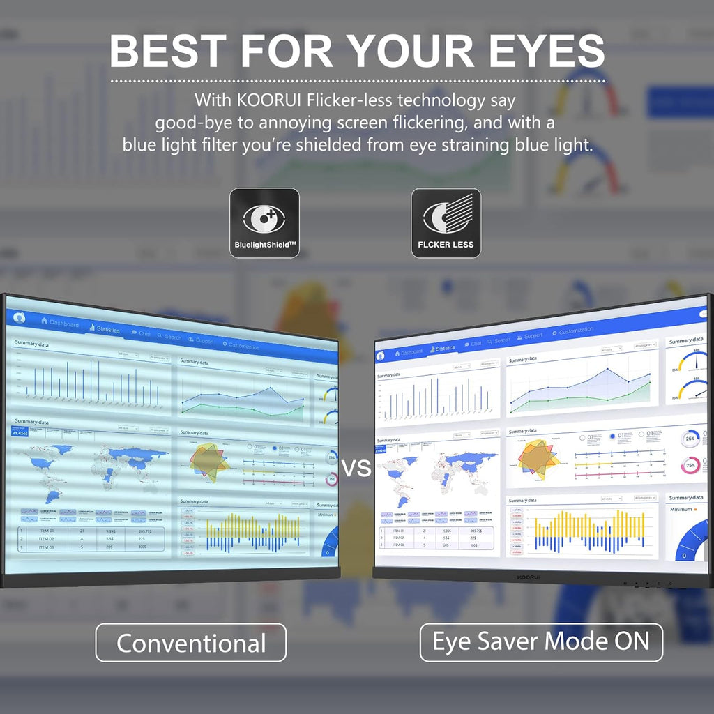 23.8 Inch FHD 1080p IPS 75Hz Computer Monitor M454281
